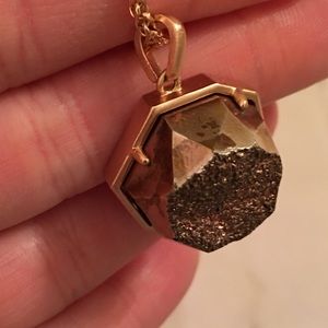 Kendra Scott Long Drusy Necklace